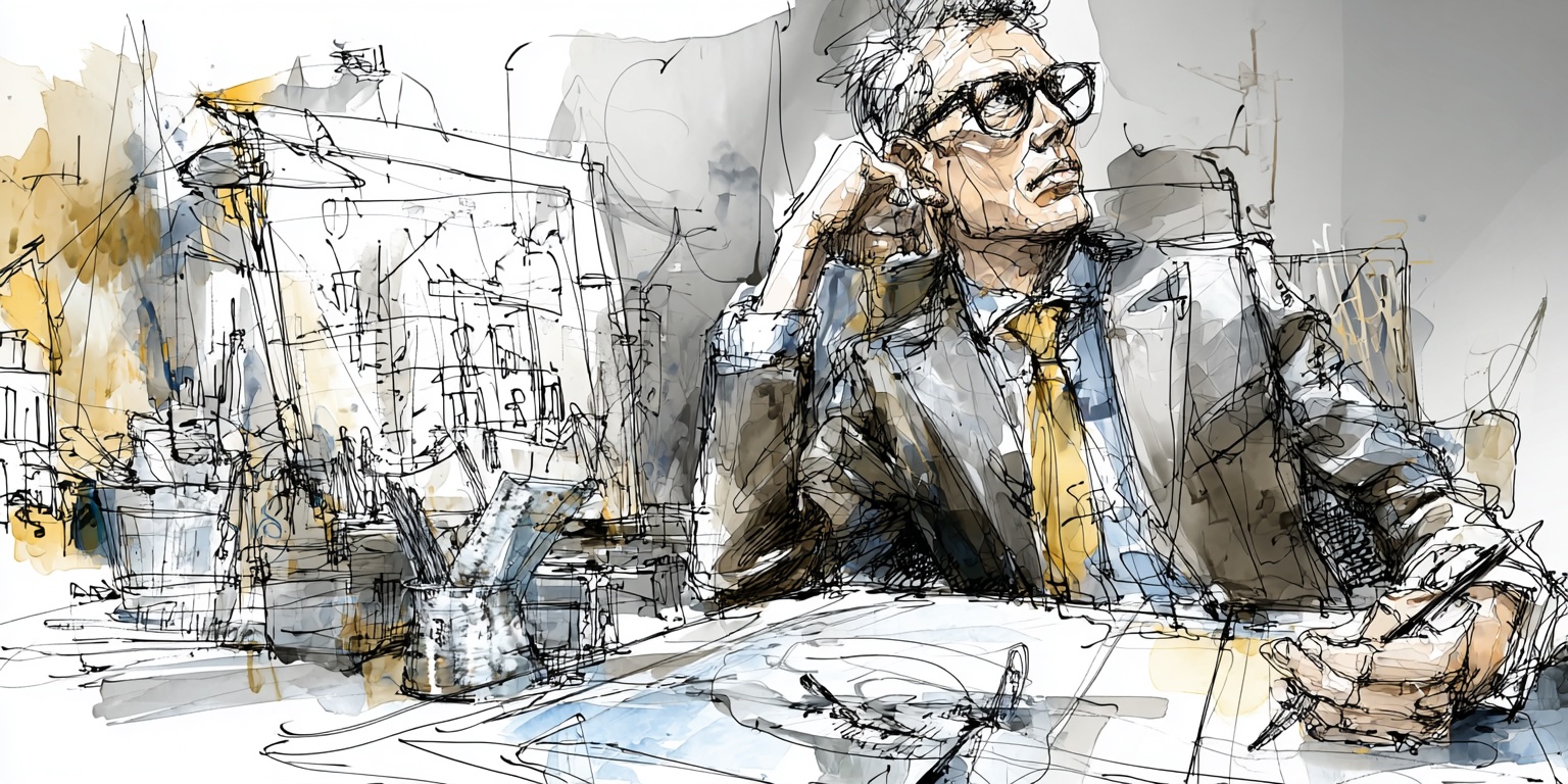 The Confident Consultant: Mid-career technical professionals who feel the pull to go independent but aren’t sure how to start. --ar 2:1 --profile 5472rxl --v 7 Job ID: 745264e0-1061-4c4a-bdfb-dc63f9241180